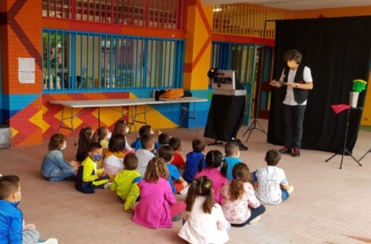 Magia infantil en el colegio